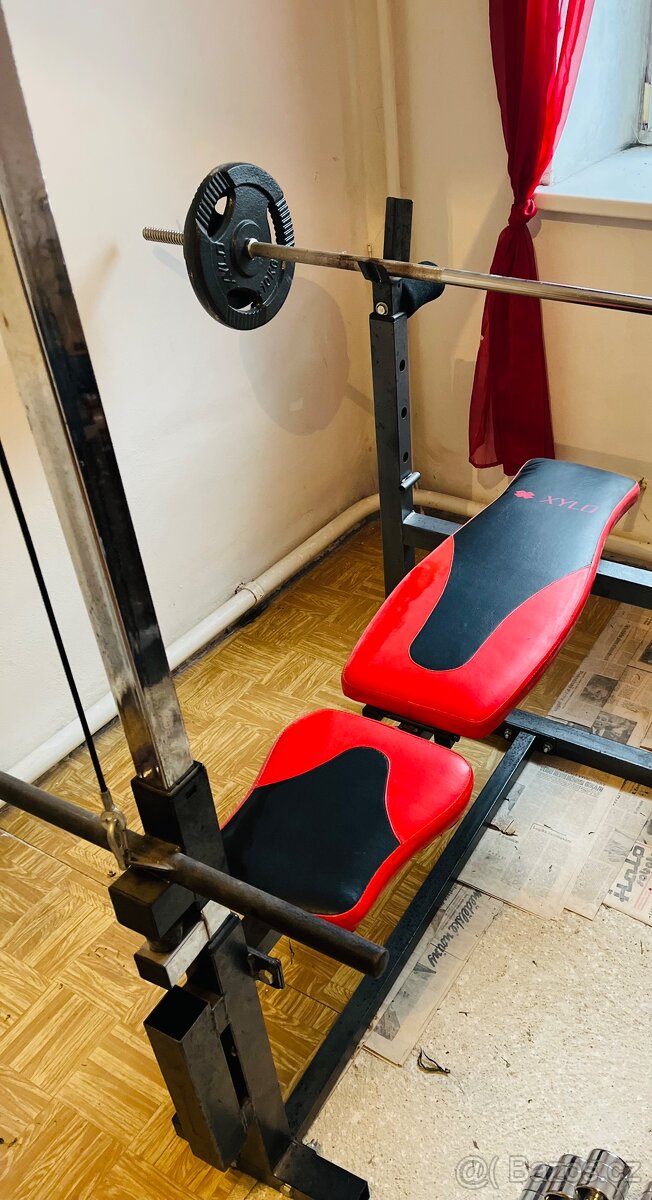 Bench press , zavazí , další činky - 7