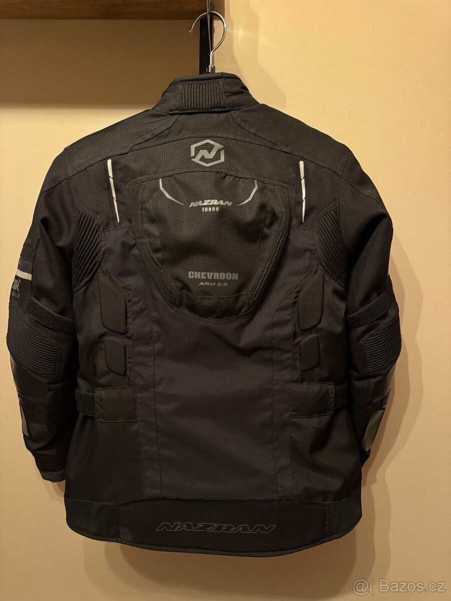 Dámská bunda na moto Nazran Thron Tech-Air black/black - 7