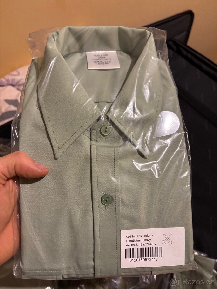 Nové maskáče výstroj AČR vzor 95: kalhoty, blůza, UBACS, - 7