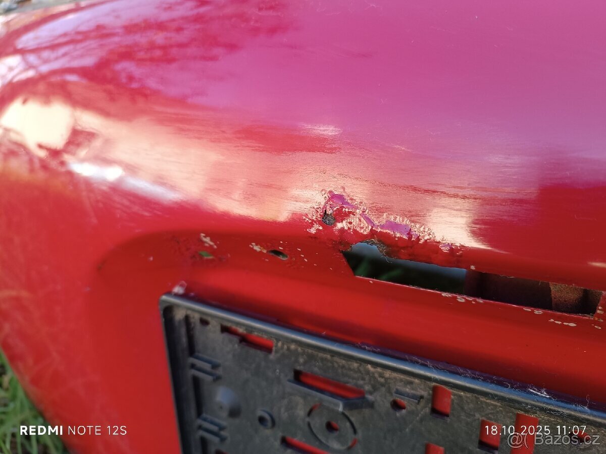 Víko kufru Mini Cooper S R53 i R50 chili red - 7