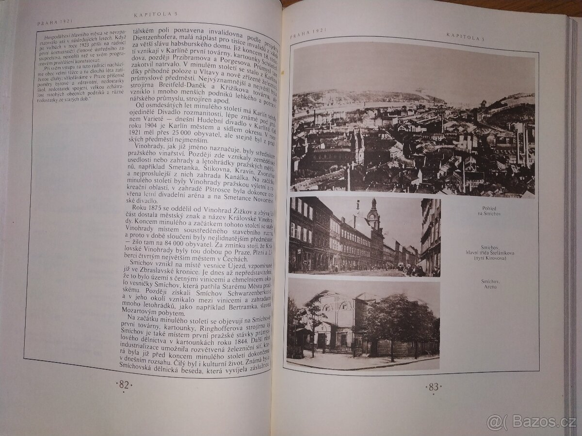 krásná stará kniha PRAHA 1921 - 7