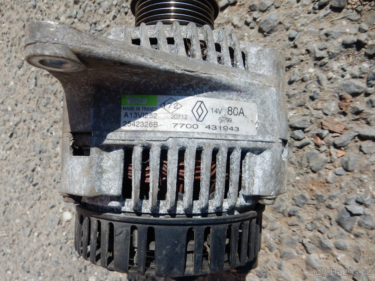 Alternátor Renault Megane 1.9DTI 72kw - 7