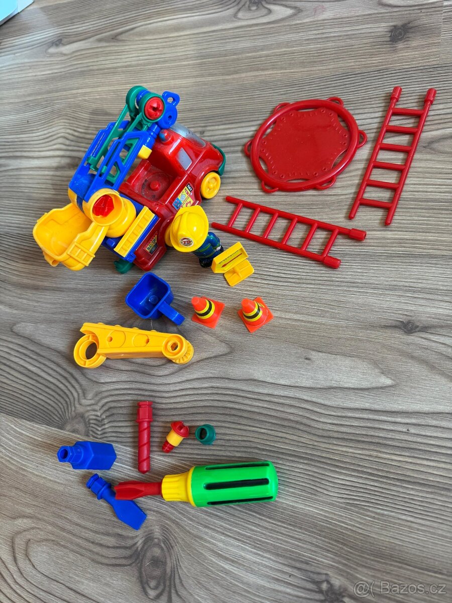 VELKÝ MIX STAVEBNICE A DALŠÍ VĚCI - viz fotky - 7