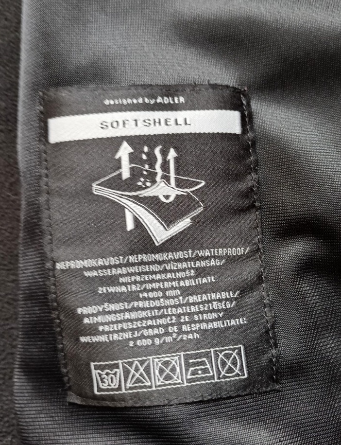 Pánská softshellová bunda Adler- XXL - 7