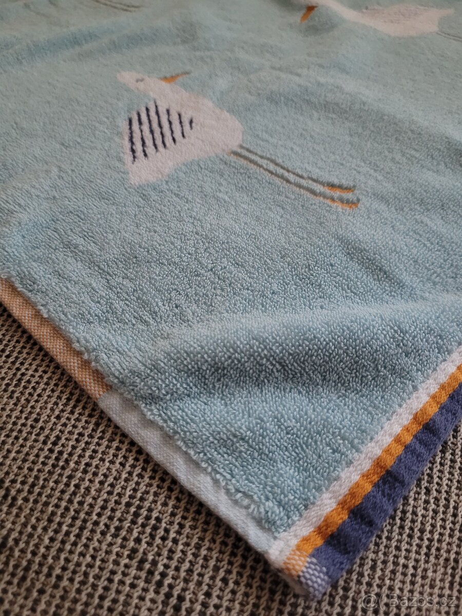 Dva nové hebké ručníky s motivem racků zn. Bonprix - 7