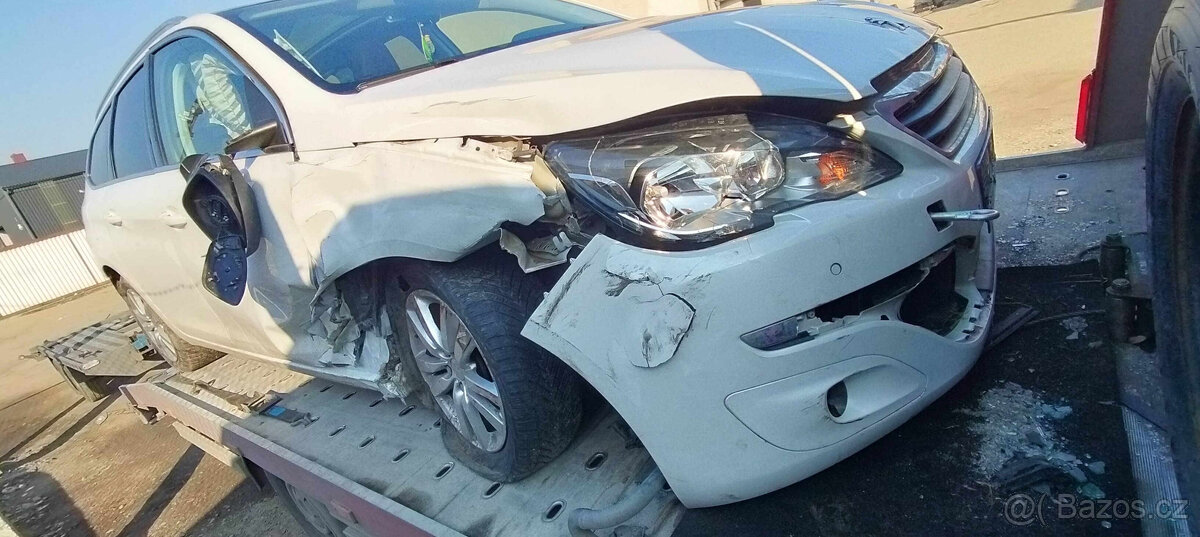 Peugeot 308 sw, 2014-,T9, 1.6Hdi, BHZ, bílá KWED - 7