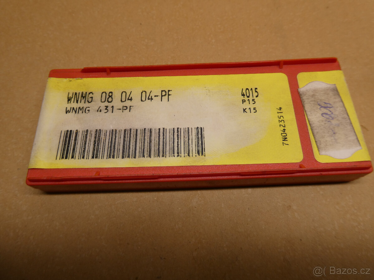 Nůž Sandvik MWLNL a destičky - 7