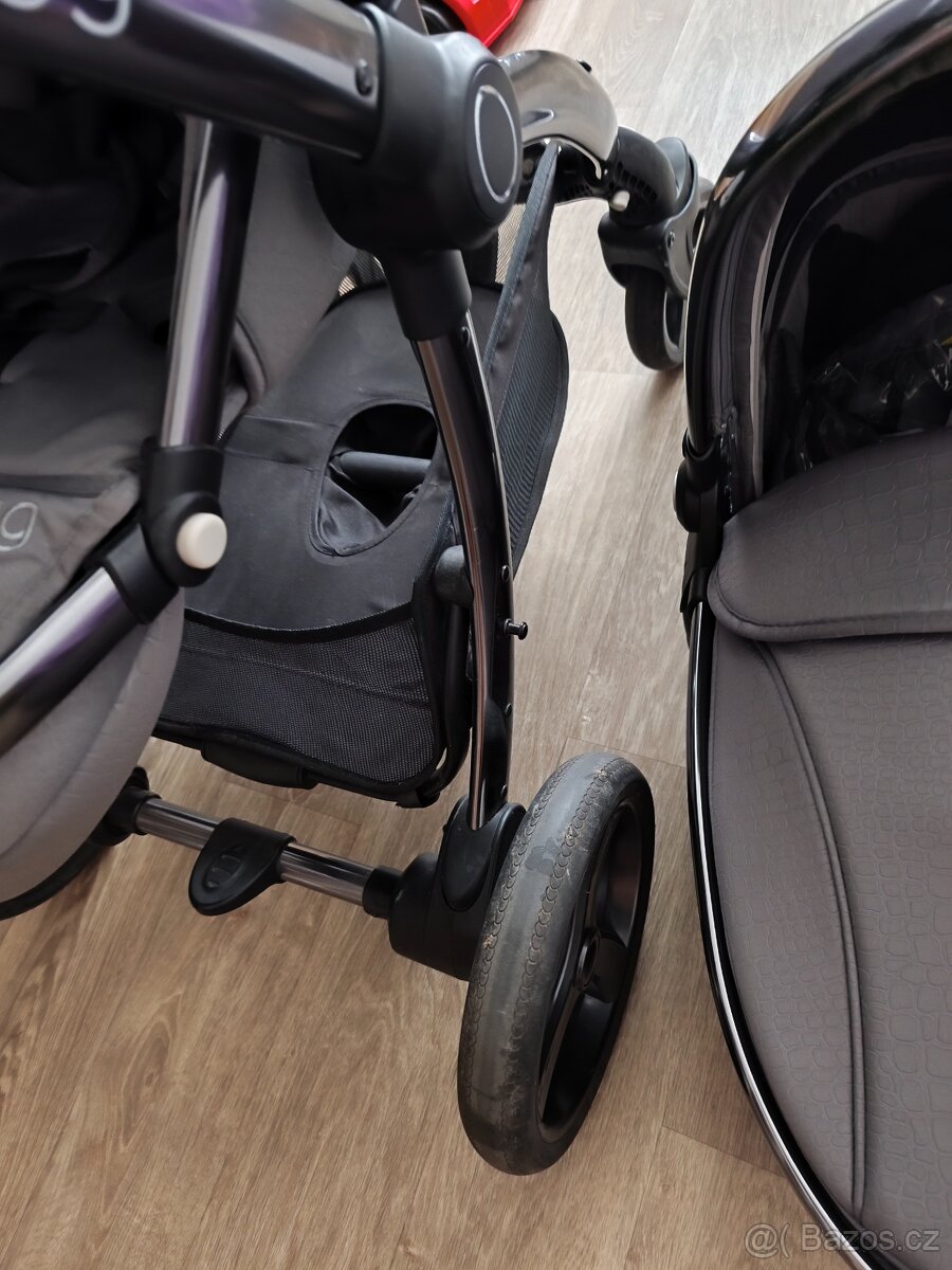 Egg 2 kočárek + příslušenství jurrasic Grey limitovaná edice - 7