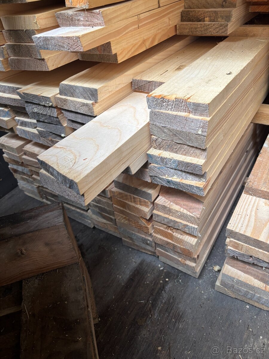 hoblované latě - smrk, jedle,bor - 7