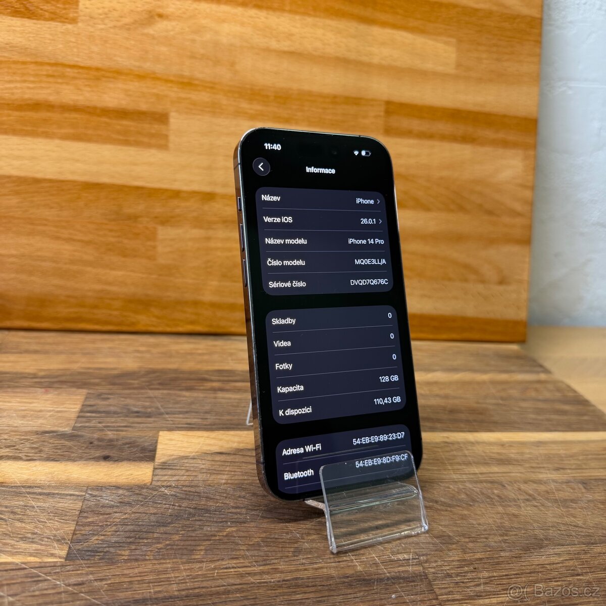 IPhone 14 Pro 128GB, fialový, eSIM (rok záruka) - 7