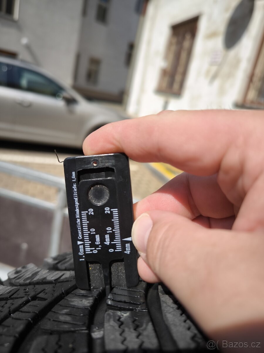 Originál Skoda Alu disky 15" s pneu Hankok 196/65/15 - 7