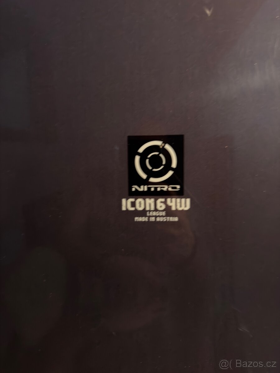 Snowboard NITRO+vázání+vak - 7