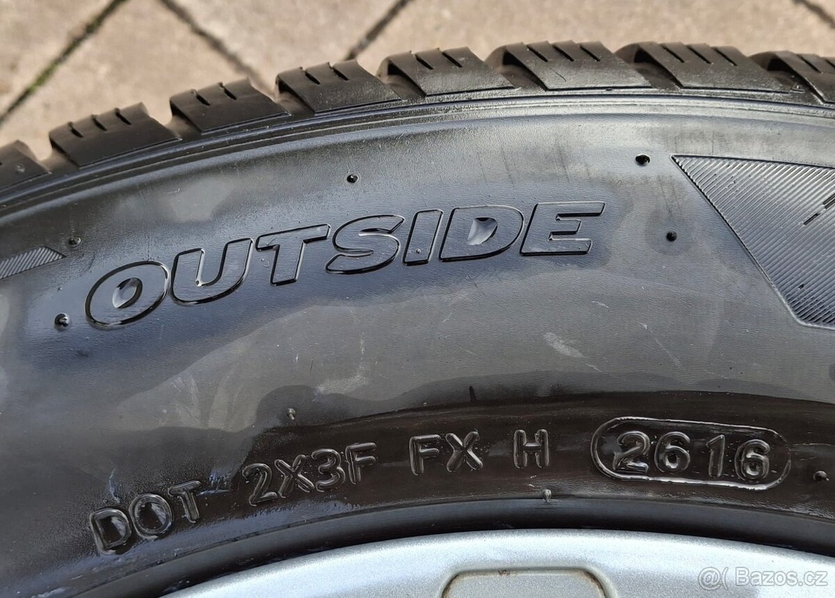 17" Ford Kufa 5x108 7j et 50 zimní sada 235/55r17 - 7