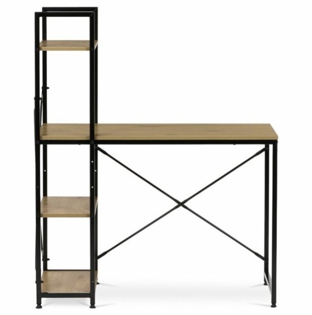 Počítačový stůl s regálem - 7