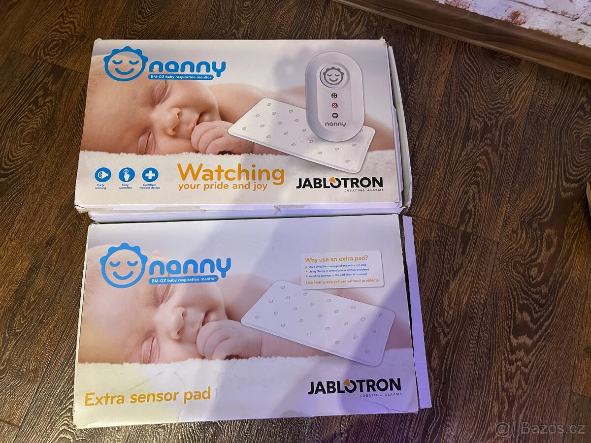 Monitor dechu Nanny + přídavná podložka Nanny - 7