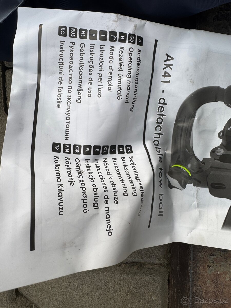 Tažné zařízení zn. Oris pro Bmw G20 - bajonet - 7