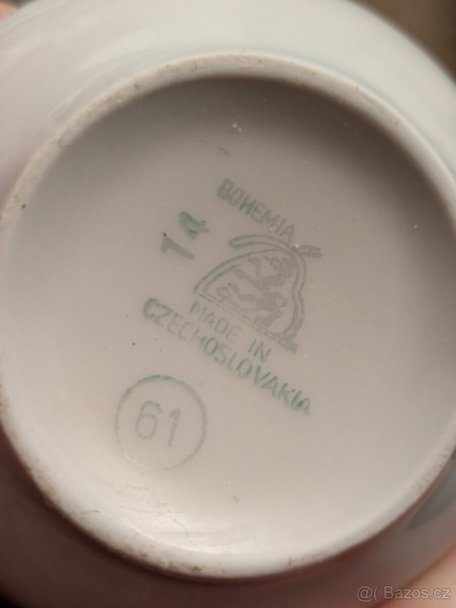 Czechoslovakia čajový set Bohemia Tereza - 7