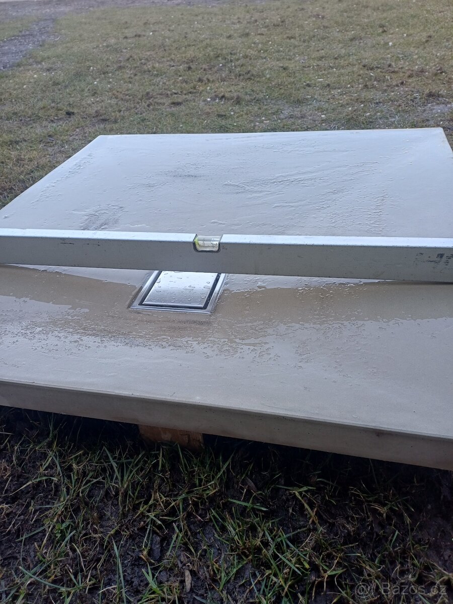 Sprchová betonová vanička - 7