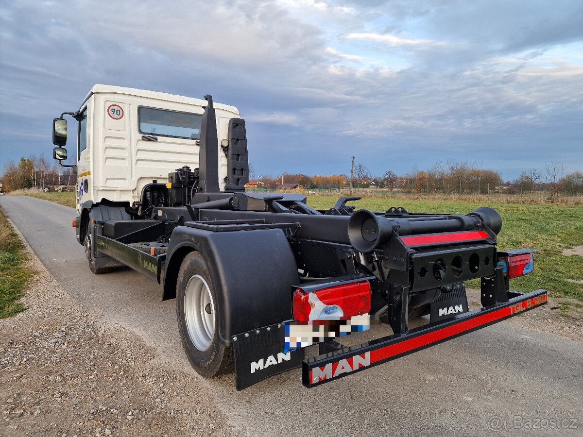 MAN TGL 8.180 HÁKOVÝ NOSIČ KONTAJNEROV EURO-5 - 7