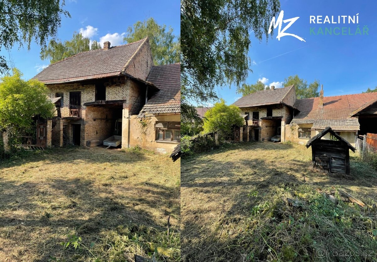 Prodej usedlosti se sadem a rozlehlou zahradou ve Zlámance - 7