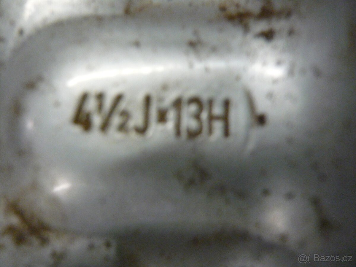 Disky 13"x4,5, 4x100, Kola 13", Ocelové disky. - - - 7