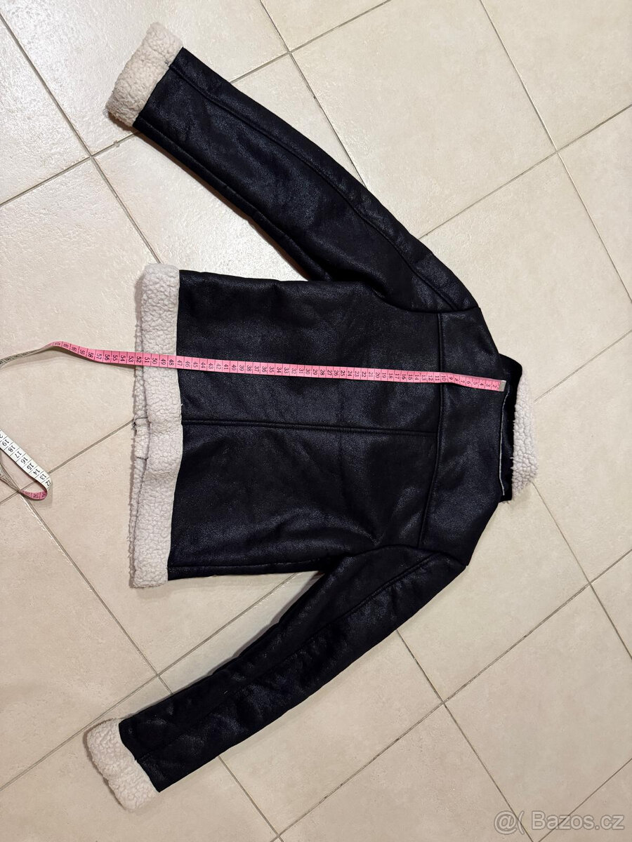 Dívčí bunda - kožíšek vel. 158 - 7