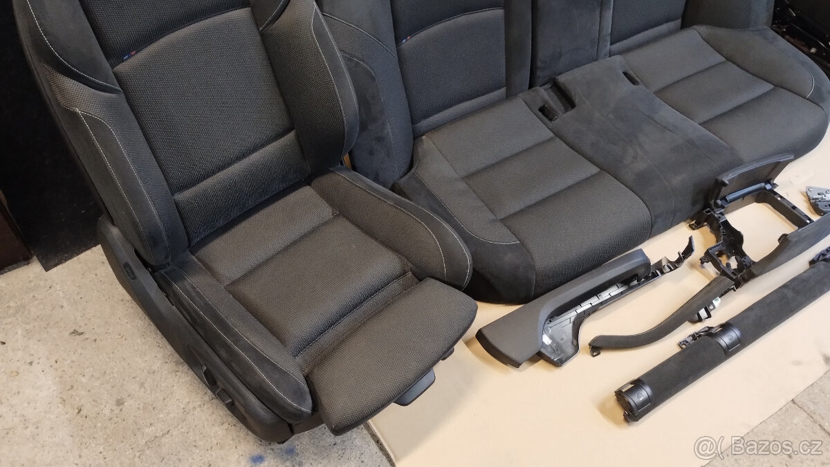 Msport Alkantara interier F10 - 7