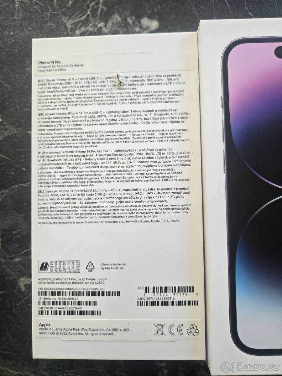 Prodám Apple iPhone 14 Pro, zánovní - 7