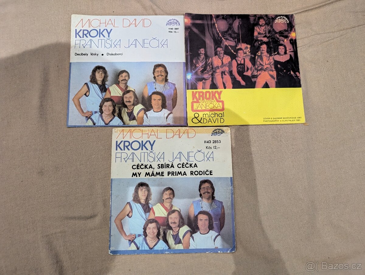 8lp +8sp vinyl Kroky Michal David a 17sp .M.David - 7
