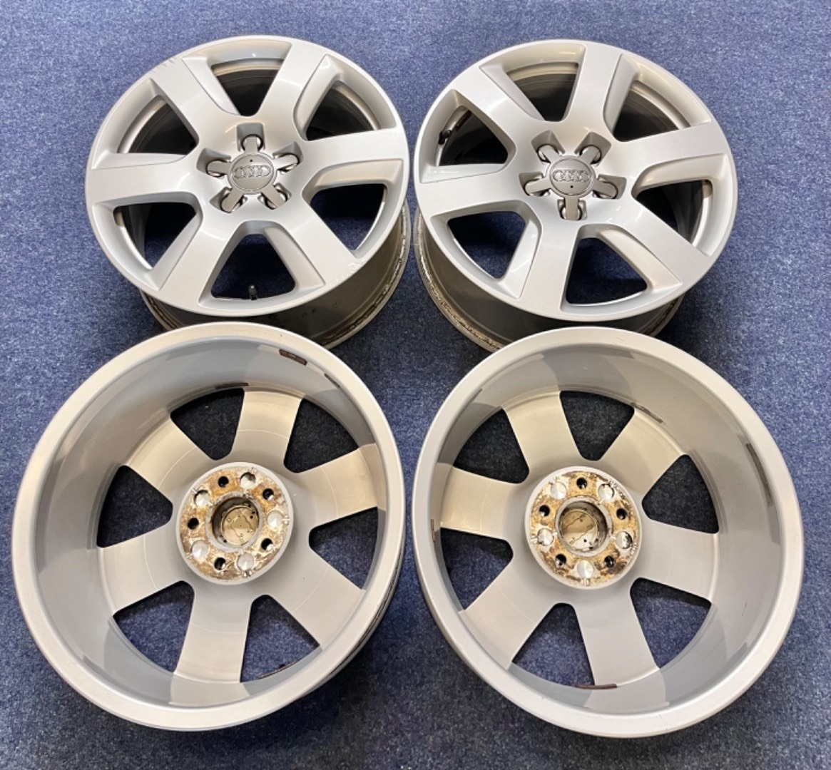 5x112 R17 originál alu disky Audi - ET 39 - 7