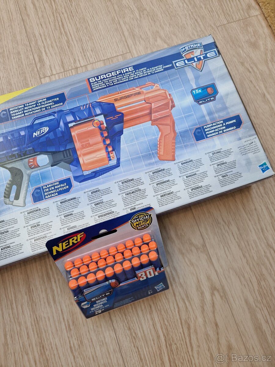 NERF Elite Surgefire+ náboje - 7