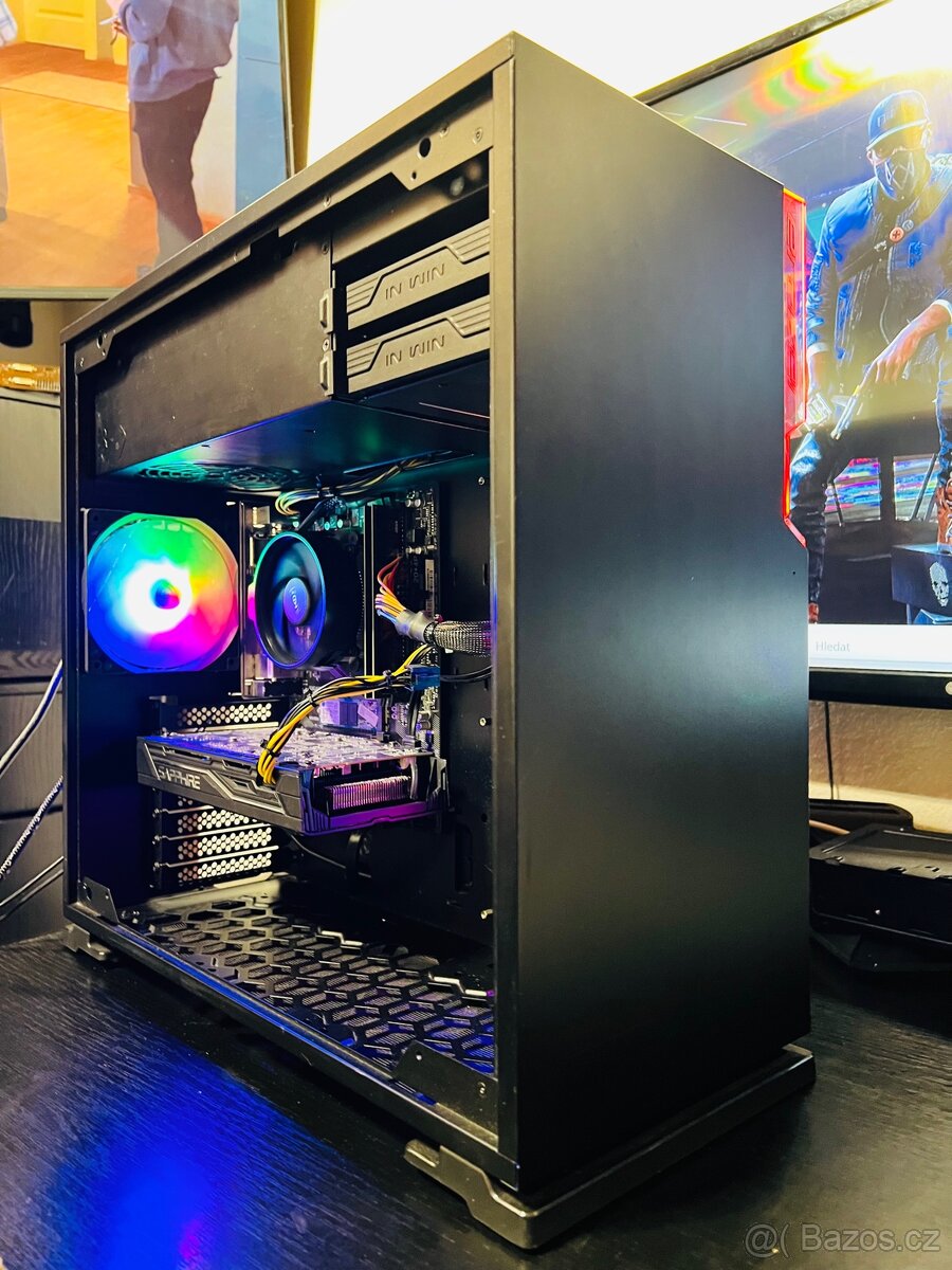 Herní Ryzen 5, až 16GB DDR4, m.2 SSD+ HDD, RX 470 4GB Win 11 - 7