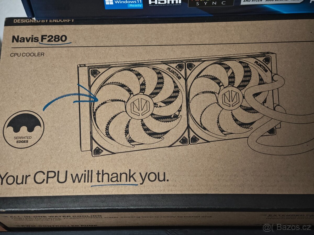 Prodám herní PC RTX4070Ti+Ryzen R7 5800X AM4 +ASRrockB550P - 7