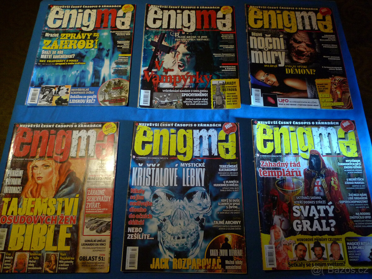 Tajemné knihy a čas. Enigma, Svět na dlani, Legalizace - 7