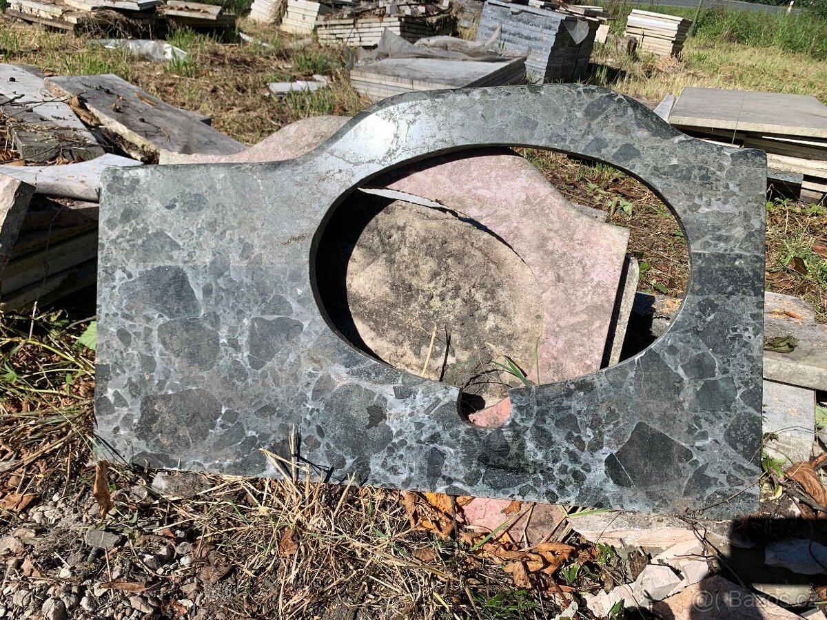 Mramor obklady dlažby pro Bazén Terasu atd. - 7