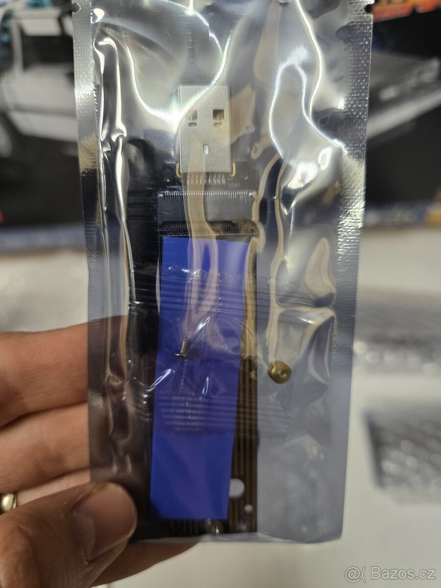 USB 3.1 adaptér pro M.2 NVME SSD nový + mini dárek - 7