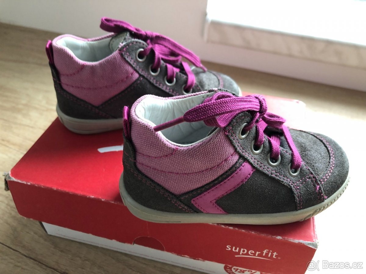 Celoroční kotníčková kožená obuv Superfit - 7