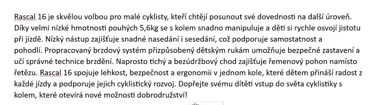 DĚTSKÉ KOLO RASCAL "16" - 7