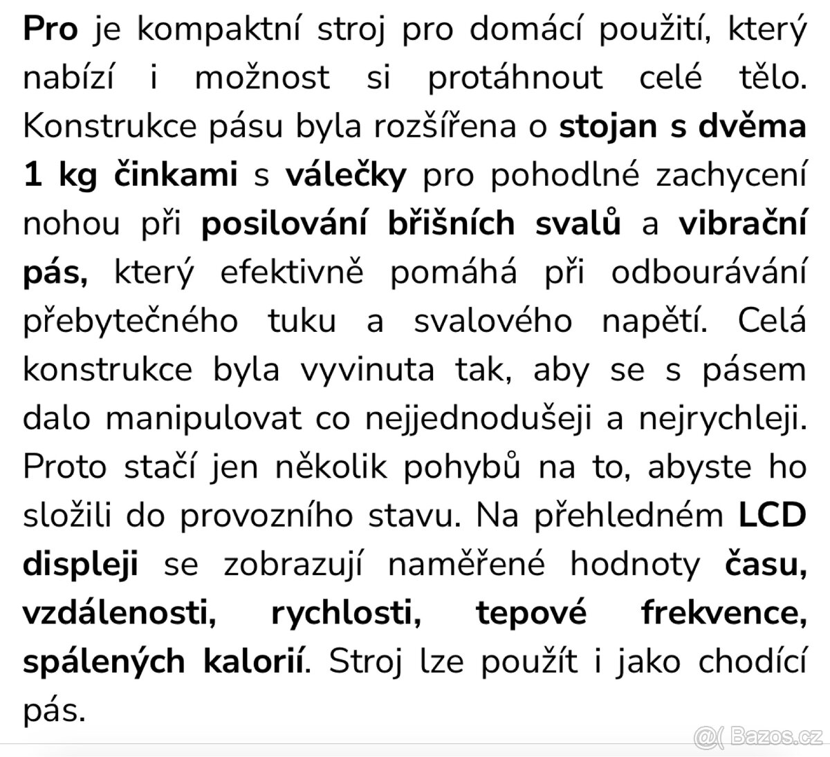 Běžecký pás Capital sports pacemaker - 7