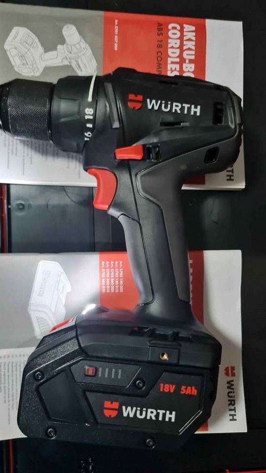 Vrtačka WURTH 18V - 7