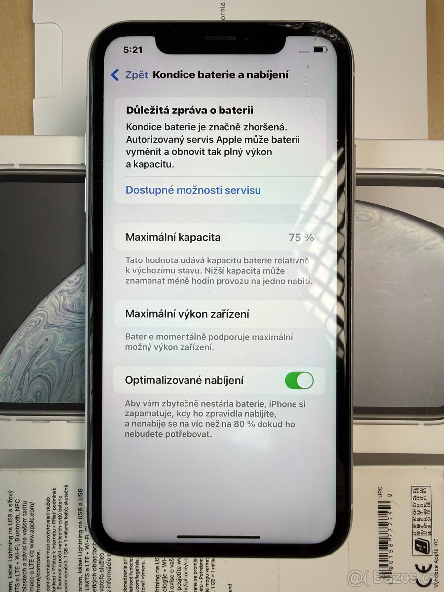 Apple iPhone XR 128GB White 128GB - 7