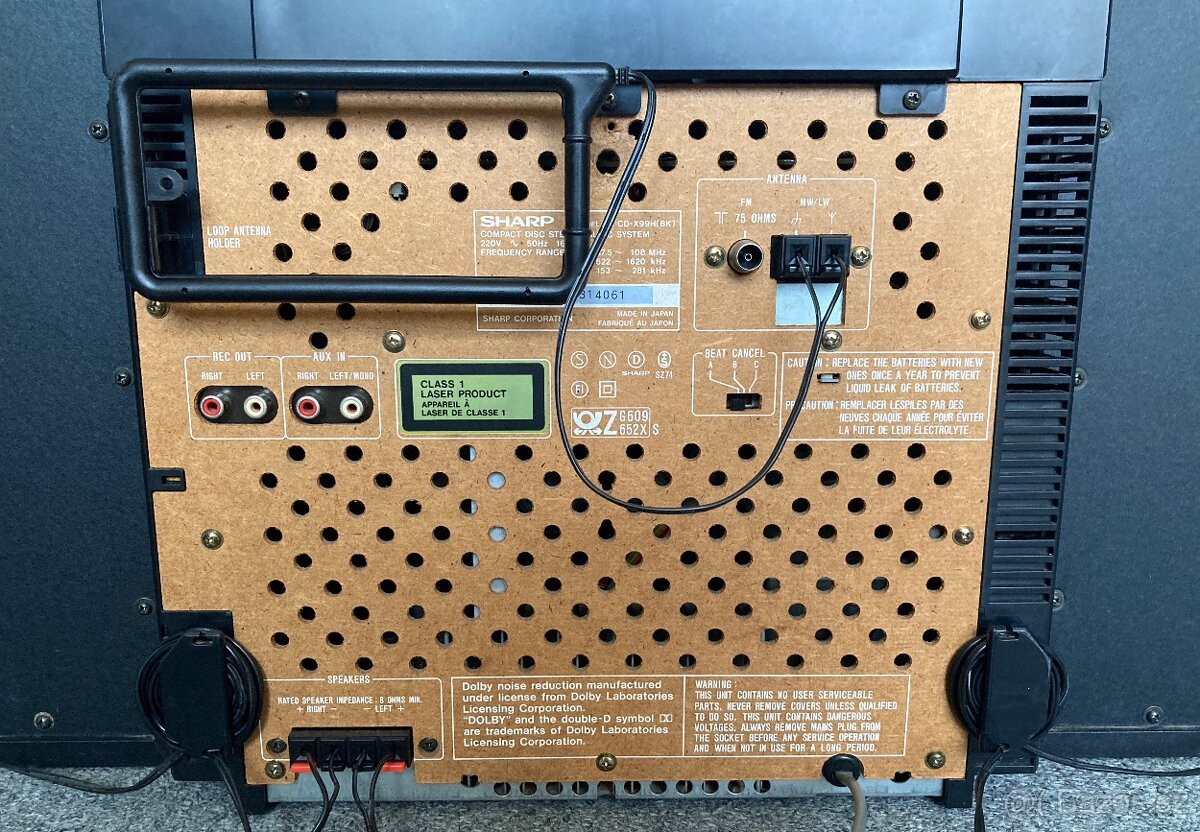 Vintage HiFi system Sharp CD-X99H Japan - 7