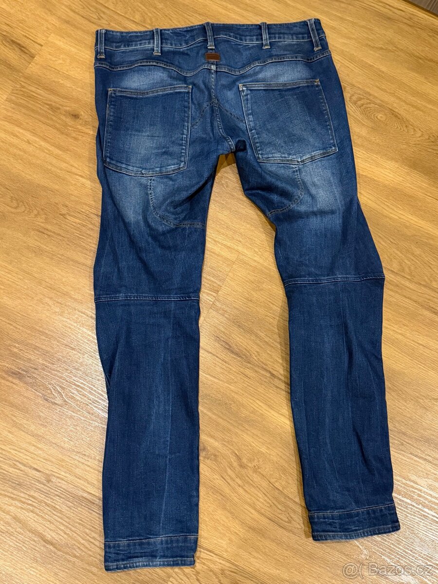 G-Star jeans pánské, 33/32,slim,modré,luxusní,top - 7