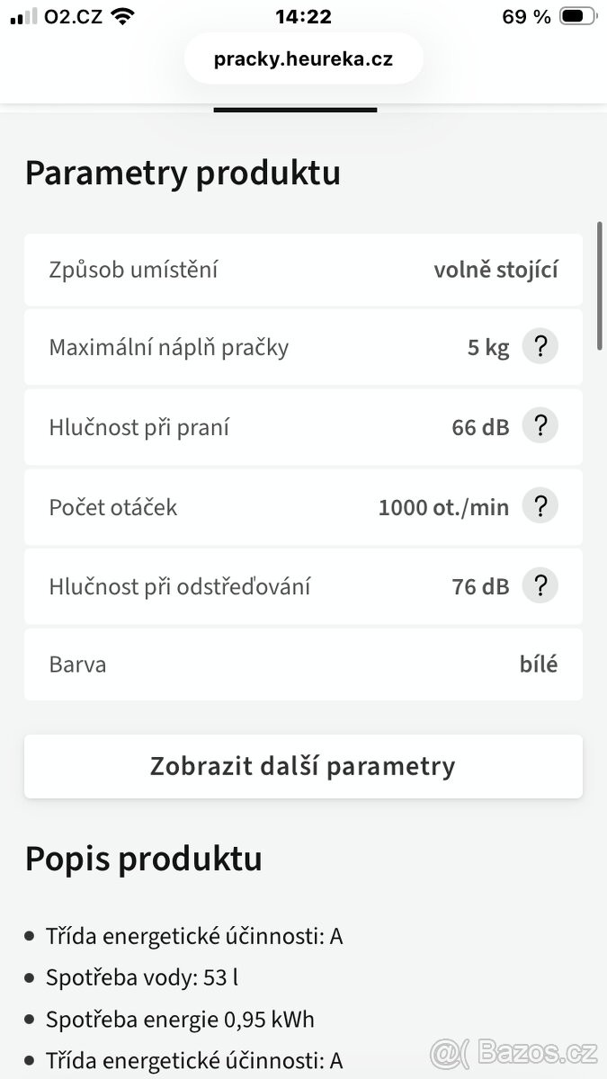 Automatická pračka INDESIT WIN 102 náplň 1-5kg - 7