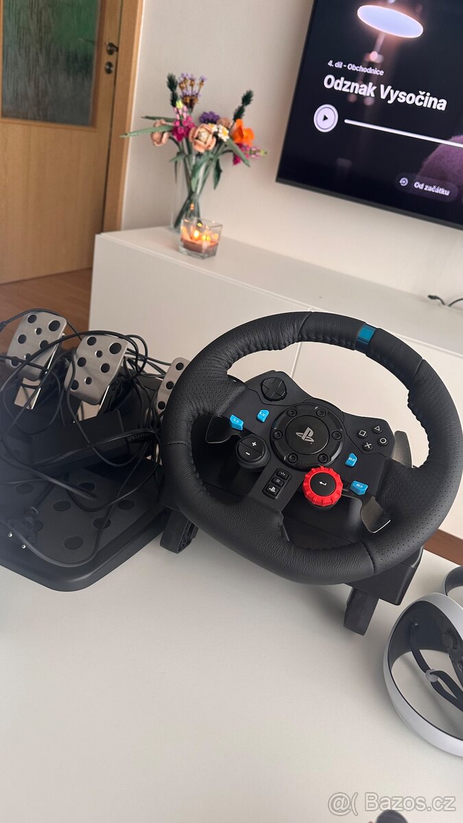 PlayStation 5 Slim + Logitech G29 + PlayStation VR 2 - 7