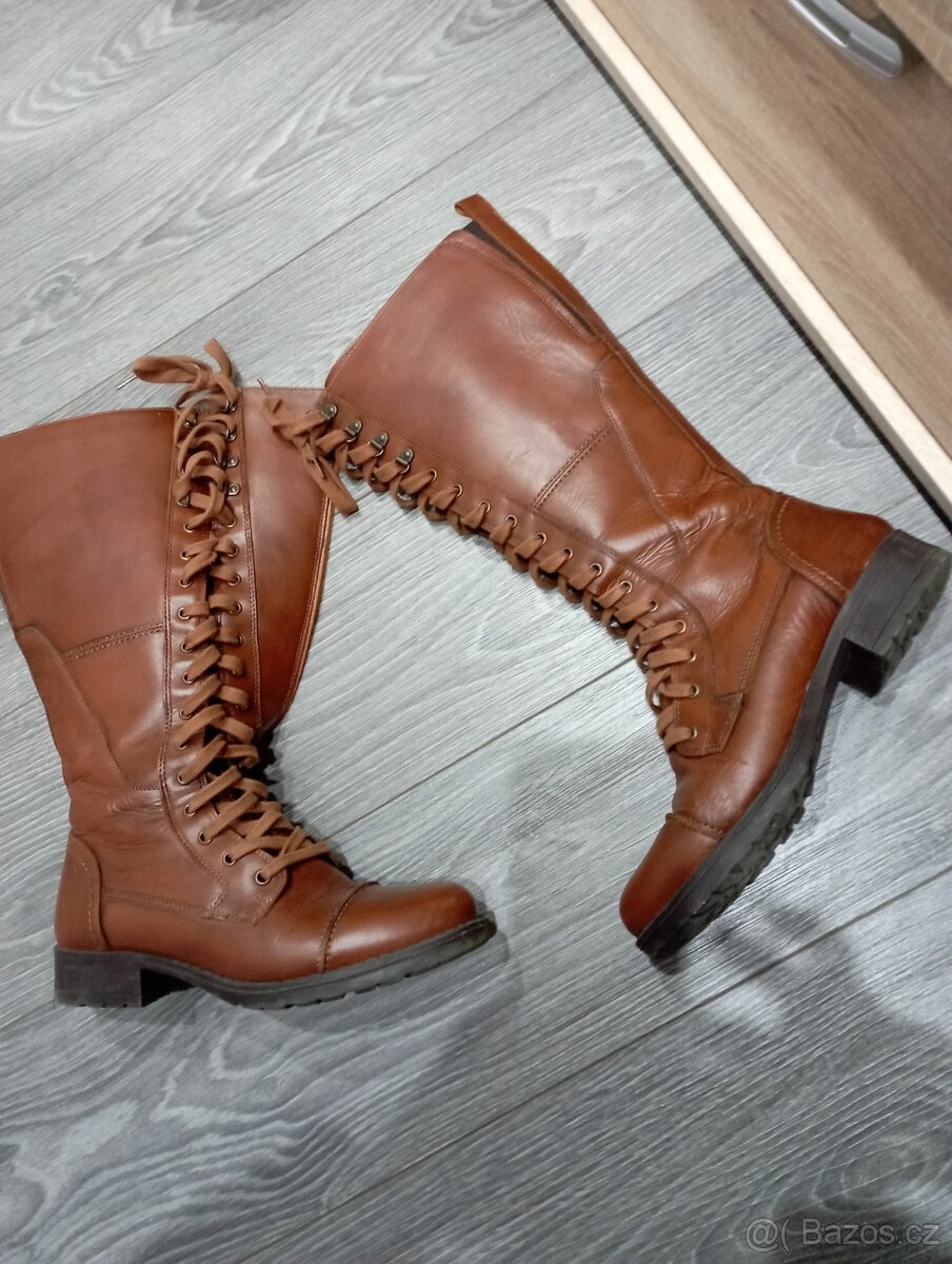Prodám dámské kozene kozacky - 7