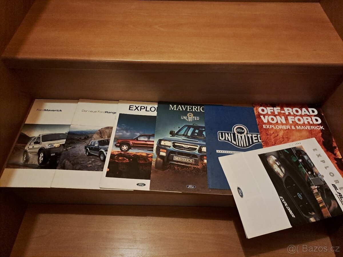 Prodám dobové prospekty Ford - 7