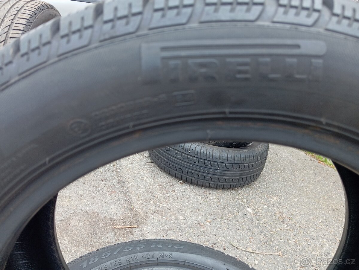185/55 R15 82T M+S Pirelli Snowcontrol serie 3 - 7