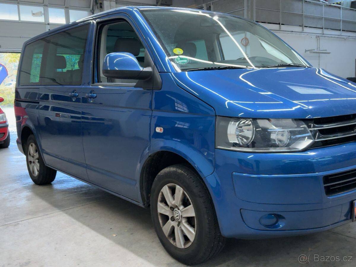 VW Multivan T5 2.0 TDI 103kW,7.sedadel,Webasto,Tažné,Comfort - 7