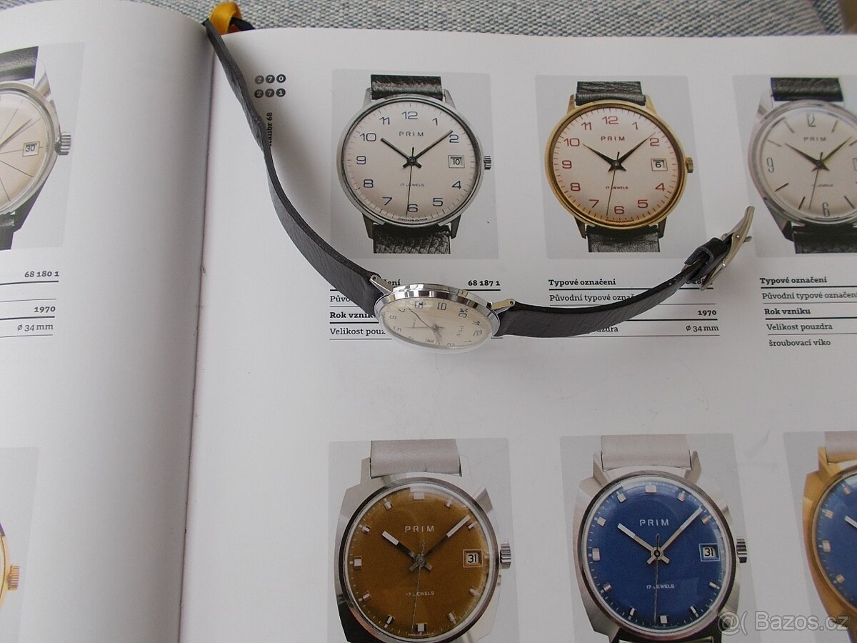 krasne rare typ hodinky prim origo stav rok 1970 funkcni - 7